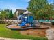playground with slides and climbing structures at 6029 Landry Ln, Indian Land, SC 29707