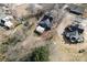 Aerial view of house and surrounding neighborhood at 806 S Martin Luther King Ave, Salisbury, NC 28144