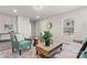 Relaxing living room with comfy seating and a view to the kitchen at 806 S Martin Luther King Ave, Salisbury, NC 28144