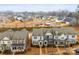 A neighborhood with well-maintained townhomes and landscaping at 1201 Township Pkwy, Belmont, NC 28012