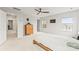 Bright bedroom featuring neutral paint, carpet flooring, and natural light at 1201 Township Pkwy, Belmont, NC 28012