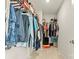Walk-in closet featuring shelving and hanging storage at 1201 Township Pkwy, Belmont, NC 28012
