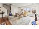 Cozy living room with large windows and comfortable furniture at 1201 Township Pkwy, Belmont, NC 28012