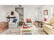 Well-lit living room with neutral walls and comfortable seating at 1201 Township Pkwy, Belmont, NC 28012