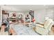 Open-concept living room seamlessly connects to the kitchen and dining area at 1201 Township Pkwy, Belmont, NC 28012