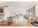 Inviting living room featuring large windows and comfortable seating at 1201 Township Pkwy, Belmont, NC 28012
