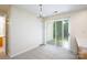 Inviting dining room with sliding glass doors to the outside at 1748 Pergola Pl, Charlotte, NC 28213