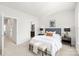 Relaxing bedroom features ensuite bath and large windows for lots of natural light at 232 Parkwood Ave, Charlotte, NC 28206
