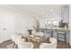 Dining room with view of kitchen and stairs at 232 Parkwood Ave, Charlotte, NC 28206