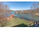 Beautiful lake view from home with multiple docks and scenic surroundings at 2700 River Ridge Pl, Fort Mill, SC 29708