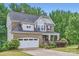 Charming two-story home with a brick facade, attached garage, and well-manicured front yard at 2864 Park Ridge Blvd, Rock Hill, SC 29732