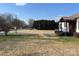 Landscaped yard featuring a walkway, and well-maintained lawn at 3186 Catawba St, Claremont, NC 28610