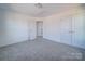 Bedroom featuring closet and door at 502 Geneva Cir, Gastonia, NC 28056