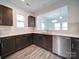 Modern kitchen features stainless steel appliances, stone countertops, and stylish cabinets at 502 Geneva Cir, Gastonia, NC 28056