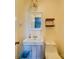 Clean bathroom with pedestal sink and toilet at 720 Pleasant Ave, Kannapolis, NC 28081