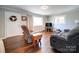 Spacious living room with hardwood floors at 720 Pleasant Ave, Kannapolis, NC 28081