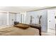 Main bedroom with double bed and access to bathroom at 906 Harmony Dr, Statesville, NC 28677
