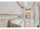 Bright laundry room with washer and dryer at 906 Harmony Dr, Statesville, NC 28677