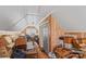 Unfinished attic space offering substantial storage capacity at 906 Harmony Dr, Statesville, NC 28677