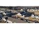 Aerial view of the neighborhood showcasing the well-maintained homes and streets at 12712 Wandering Brook Dr, Charlotte, NC 28273