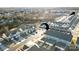 Aerial view of the community showing the location of the pool and the address, 12712 Wandering Brook at 12712 Wandering Brook Dr, Charlotte, NC 28273