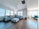 Spacious living room filled with natural light and stylish sectional sofa at 12712 Wandering Brook Dr, Charlotte, NC 28273