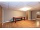 Basement with wood-look flooring at 128 Summerlea Dr, Charlotte, NC 28214
