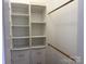 Walk-in closet with custom shelving and ample storage space, keeping belongings organized and accessible at 135 Waycross Dr, Rockwell, NC 28138