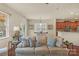 Inviting living room flowing into kitchen and dining area, perfect for entertaining at 14104 Green Birch Dr, Pineville, NC 28134