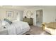 Spacious primary bedroom with ensuite bathroom and ample closet space at 202 Brinkley Rd # 11, Kings Mountain, NC 28086