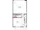First floor plan showcasing garage and flex space at 2320 Donnelly Hills Ln, Charlotte, NC 28262