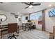 Spacious home office with a view of the street at 2320 Donnelly Hills Ln, Charlotte, NC 28262