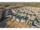 Expansive aerial view of a well-planned community with lush greenery and modern homes on an autumn day at 4027 Wiltshire Ln, Indian Land, SC 29707
