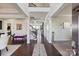 Spacious two story foyer with hardwood floors, detailed trim work, and an open floor plan at 4027 Wiltshire Ln, Indian Land, SC 29707