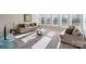 Bright living room featuring large windows, neutral tones, and carpet at 4027 Wiltshire Ln, Indian Land, SC 29707