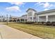 Exterior view of neighborhood community building with manicured lawn at 473 Bowline Dr, Denver, NC 28037