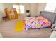 Bright bedroom with playful decor, playhouse, and desk at 4849 Tacoma Dr, Fort Mill, SC 29707