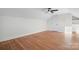 Bright attic bedroom with hardwood floors at 49 8Th Se St, Hickory, NC 28602