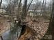 Creek bordering the property's edge at 833 E Chestnut St, Stanley, NC 28164
