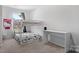 bedroom with bunkbeds and a desk next to a window at 1475 Cypress Loop # 29, Newton, NC 28658