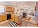 Spacious kitchen with island and modern appliances at 2004 Grandhaven Dr, Concord, NC 28027