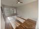 Bright dining room with hardwood floors and natural light at 257 Doughton Ln, Charlotte, NC 28217
