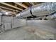 Unfinished basement with exposed brick and HVAC at 2988 Great Falls Hwy, Lancaster, SC 29720