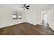 Bedroom with hardwood floors and double-door closet at 2988 Great Falls Hwy, Lancaster, SC 29720