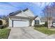 Craftsman style home with attached garage and landscaped lawn at 3229 Sapphire Ln, Fort Mill, SC 29708