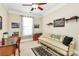 Home office with a sofa, desk, and car themed decor at 3229 Sapphire Ln, Fort Mill, SC 29708