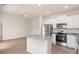 Modern kitchen with stainless steel appliances and granite countertops at 3238 Maple Ridge Dr, Gastonia, NC 28052