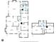 Two-story home floor plan, showcasing multiple bedrooms, bathrooms, and spacious living areas at 201 Ware St, Shelby, NC 28150