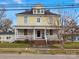 Charming two-story home boasts a welcoming front porch and classic architectural details at 331 E White St, Rock Hill, SC 29730