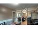 Open-concept living room featuring an entryway and view of other rooms in the home at 3331 Tamworth Ln, Gastonia, NC 28052